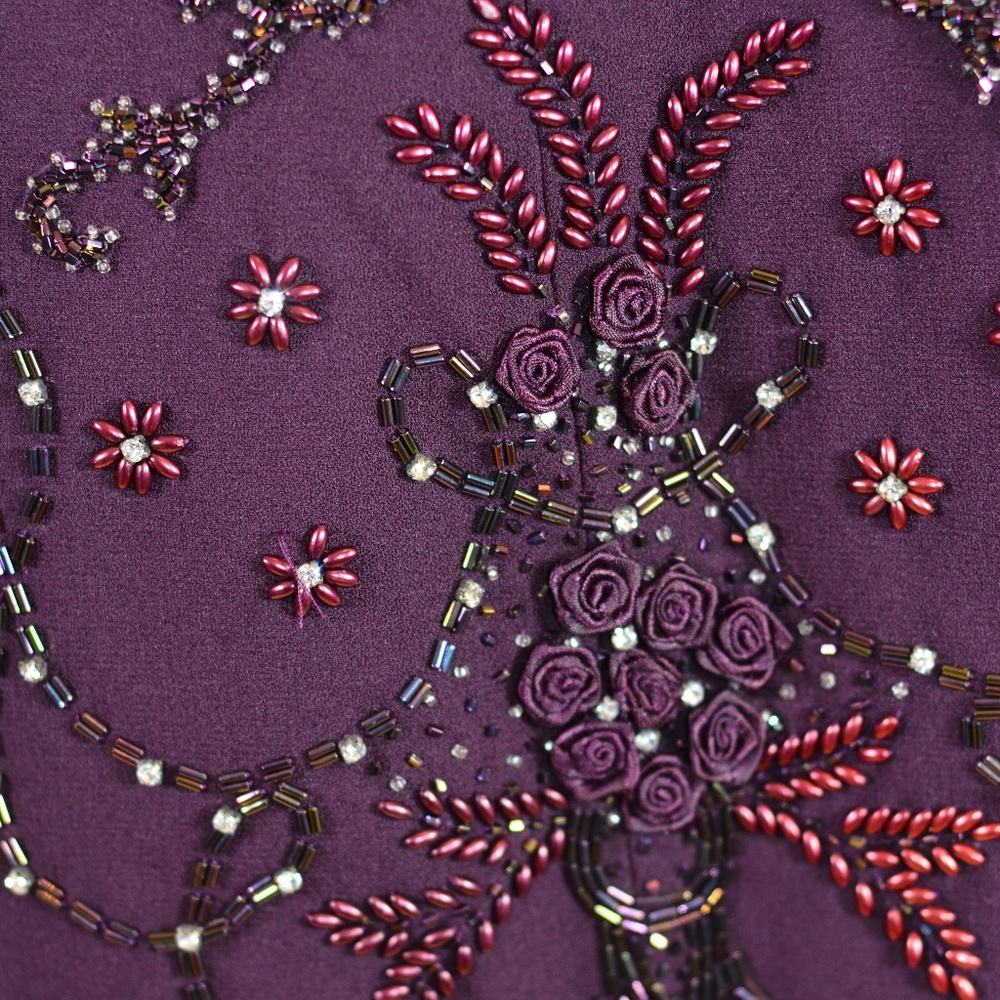 Louise  Ricci Beaded/ Embellished Special Occasion/MOB/Church 3 pc Suit SZ 14